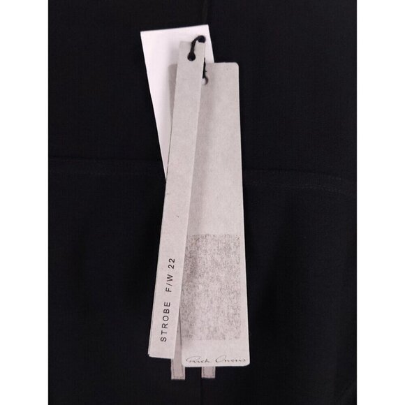 Rick Owens Black Oversized Hoodie - Picture 8 of 14